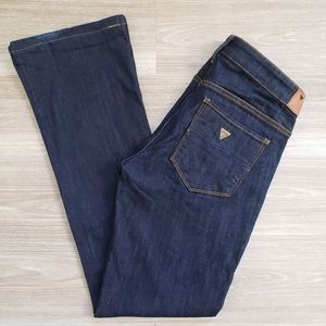 Guess Signature Dark Wash Bootcut Jean